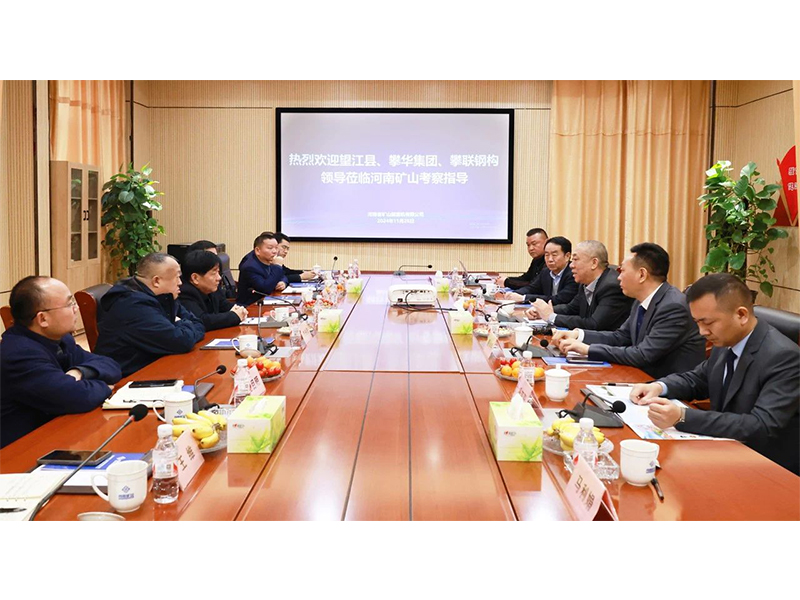 河南礦山｜望江縣、攀華集團領導蒞臨公司考察交流